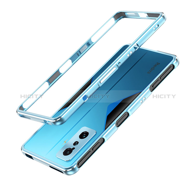 Custodia Lusso Alluminio Laterale Cover per Xiaomi Poco F4 GT 5G