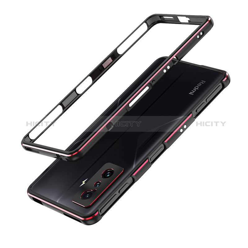 Custodia Lusso Alluminio Laterale Cover per Xiaomi Poco F4 GT 5G