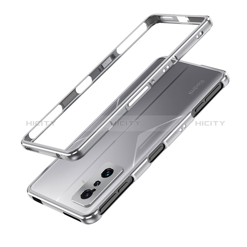 Custodia Lusso Alluminio Laterale Cover per Xiaomi Redmi K50 Gaming 5G