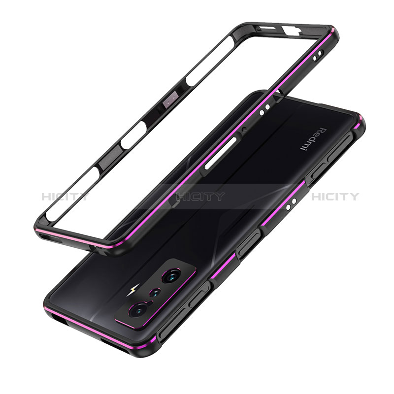 Custodia Lusso Alluminio Laterale Cover per Xiaomi Redmi K50 Gaming AMG F1 5G