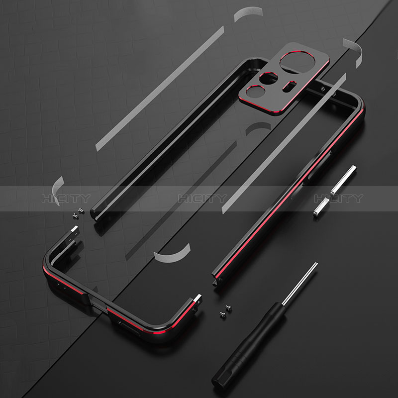 Custodia Lusso Alluminio Laterale Cover per Xiaomi Redmi K50 Ultra 5G