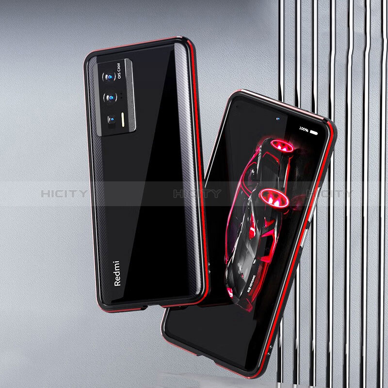 Custodia Lusso Alluminio Laterale Cover per Xiaomi Redmi K60 5G