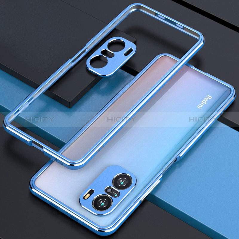 Custodia Lusso Alluminio Laterale Cover S01 per Xiaomi Mi 11i 5G