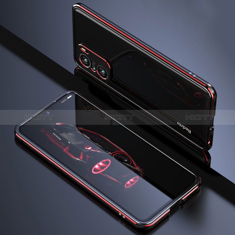 Custodia Lusso Alluminio Laterale Cover S01 per Xiaomi Mi 11i 5G