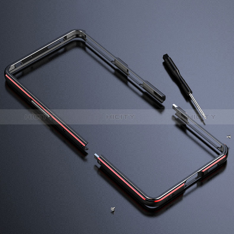 Custodia Lusso Alluminio Laterale Cover S01 per Xiaomi Mi 11X 5G