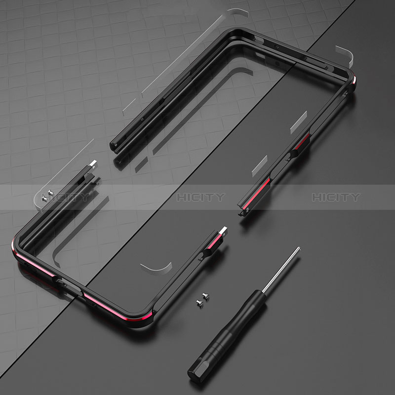 Custodia Lusso Alluminio Laterale Cover S01 per Xiaomi Poco F3 GT 5G