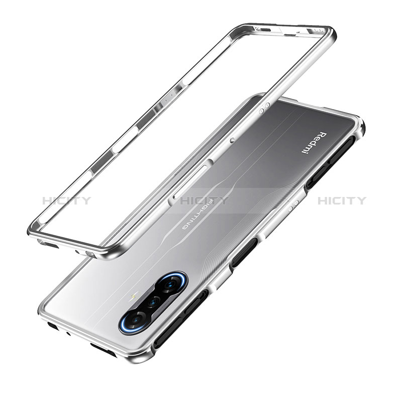 Custodia Lusso Alluminio Laterale Cover S01 per Xiaomi Poco F3 GT 5G