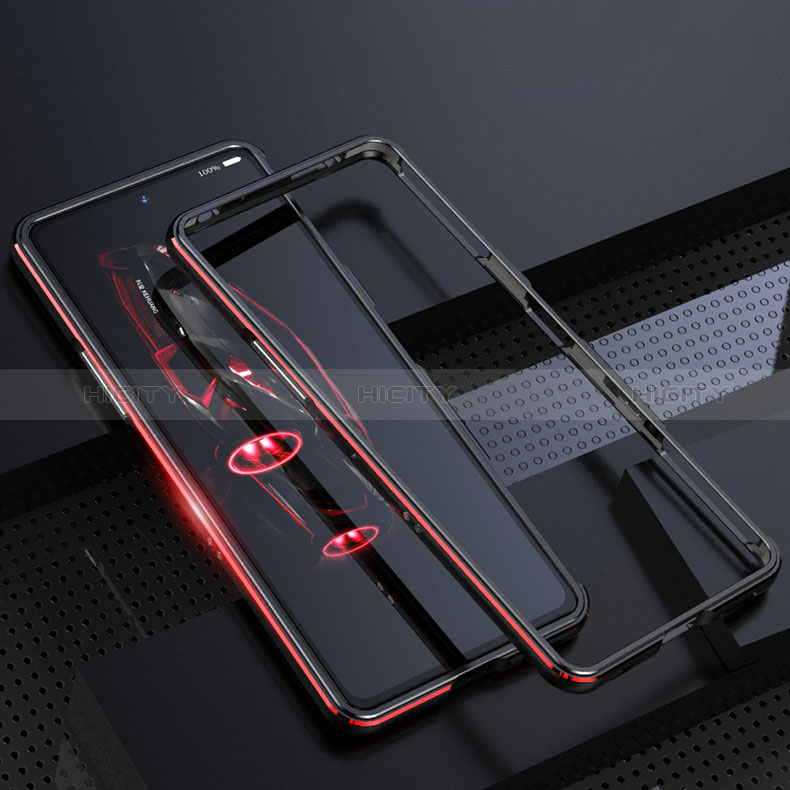 Custodia Lusso Alluminio Laterale Cover S02 per Xiaomi Redmi K40 Gaming 5G