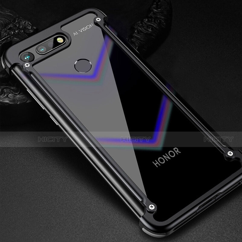 Custodia Lusso Alluminio Laterale Cover T01 per Huawei Honor V20