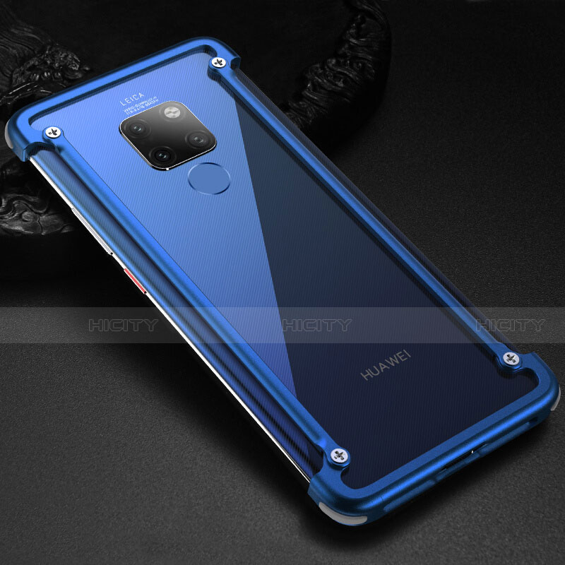 Custodia Lusso Alluminio Laterale Cover T01 per Huawei Mate 20 X 5G