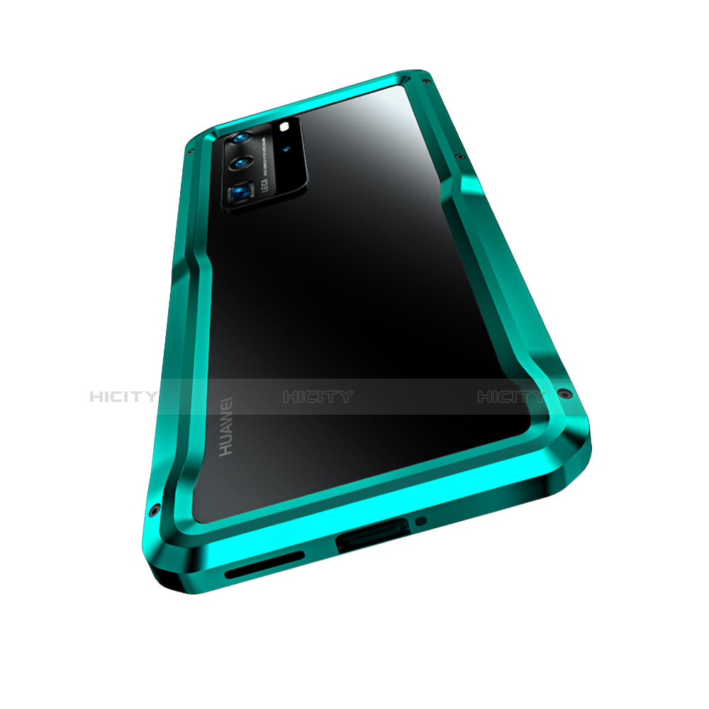 Custodia Lusso Alluminio Laterale Cover T02 per Huawei P40 Pro