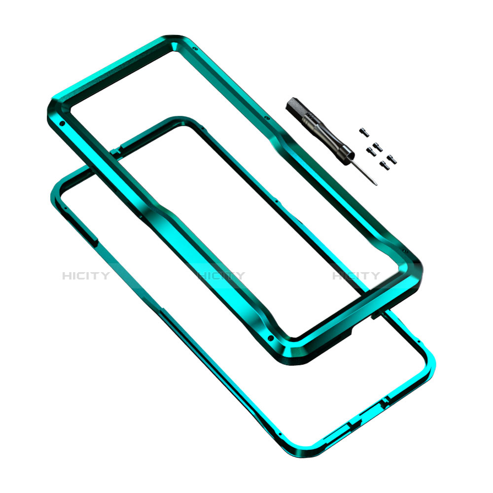 Custodia Lusso Alluminio Laterale Cover T02 per Huawei P40 Pro