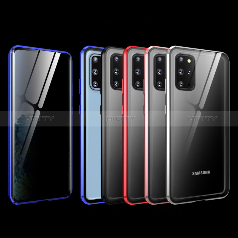 Custodia Lusso Alluminio Laterale Specchio 360 Gradi Cover LK1 per Samsung Galaxy S20 Plus 5G