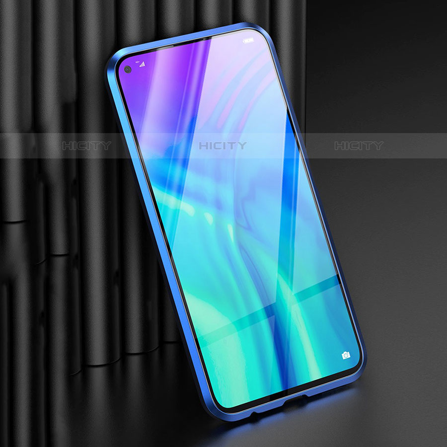 Custodia Lusso Alluminio Laterale Specchio 360 Gradi Cover M01 per Huawei Nova 5T