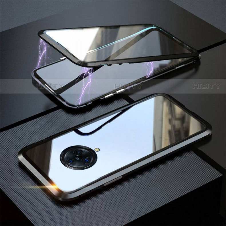 Custodia Lusso Alluminio Laterale Specchio 360 Gradi Cover M03 per Vivo Nex 3