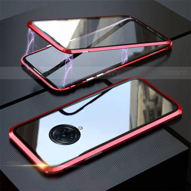 Custodia Lusso Alluminio Laterale Specchio 360 Gradi Cover M03 per Vivo Nex 3