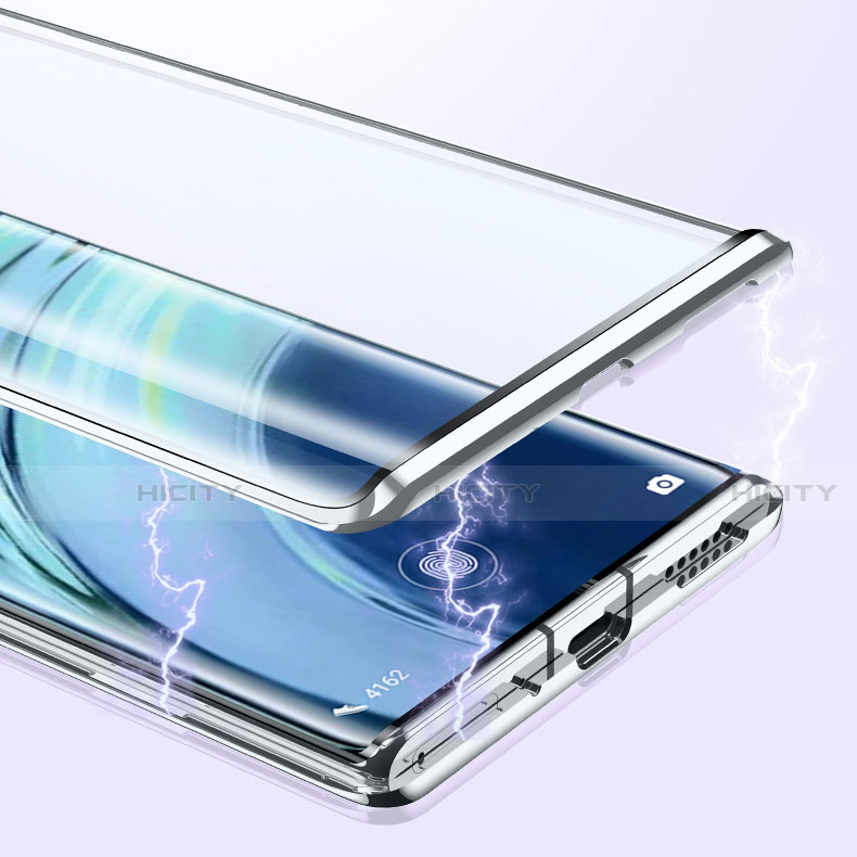 Custodia Lusso Alluminio Laterale Specchio 360 Gradi Cover M03 per Xiaomi Mi 11 Lite 5G