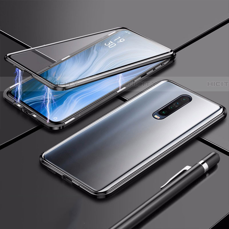 Custodia Lusso Alluminio Laterale Specchio 360 Gradi Cover M04 per Xiaomi Redmi K30 5G