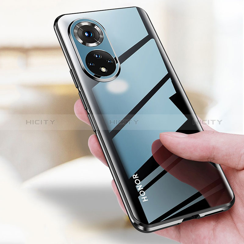 Custodia Lusso Alluminio Laterale Specchio 360 Gradi Cover P01 per Huawei Honor 50 Pro 5G