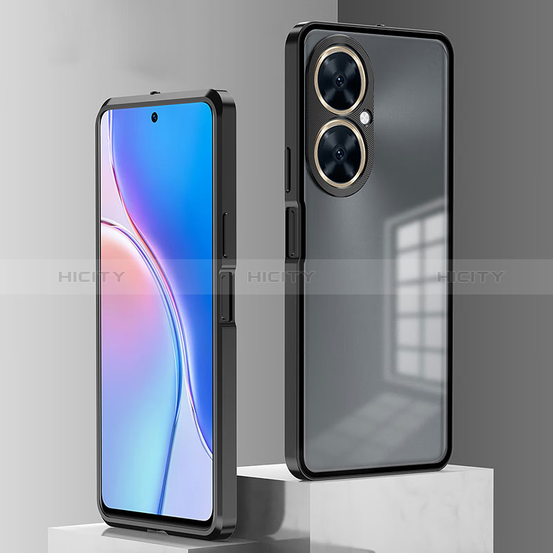 Custodia Lusso Alluminio Laterale Specchio 360 Gradi Cover P01 per Huawei Nova 11i