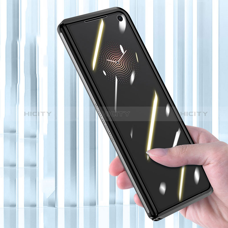 Custodia Lusso Alluminio Laterale Specchio 360 Gradi Cover P02 per Xiaomi Mix Fold 5G