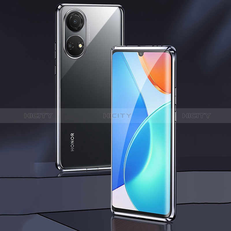 Custodia Lusso Alluminio Laterale Specchio 360 Gradi Cover per Huawei Honor X7