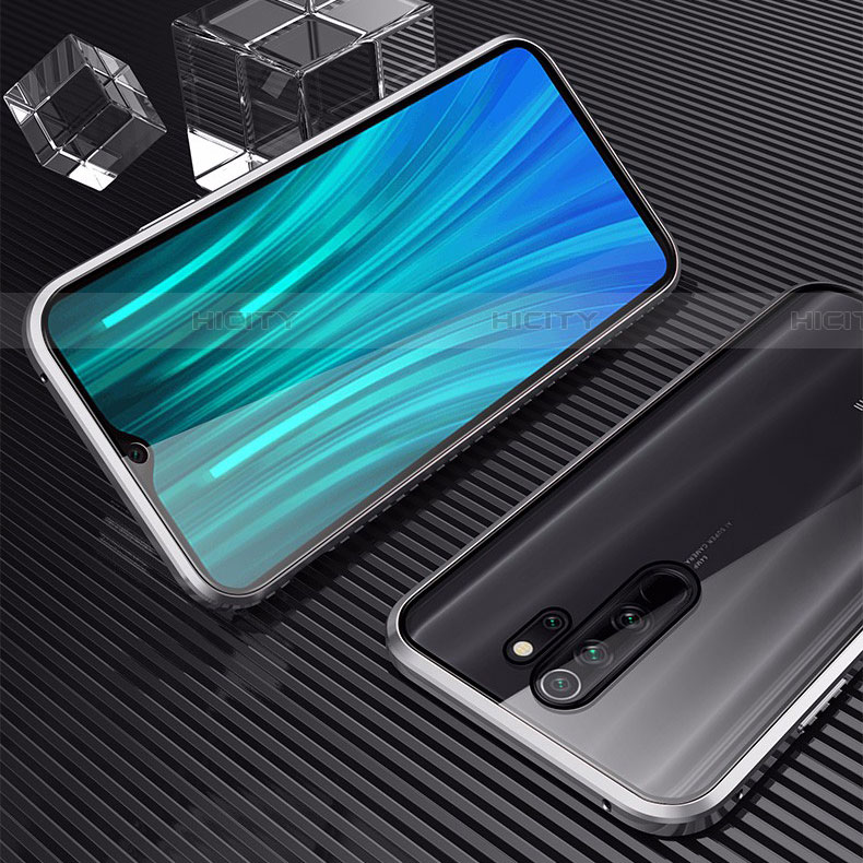 Custodia Lusso Alluminio Laterale Specchio 360 Gradi Cover per Oppo A9 (2020)