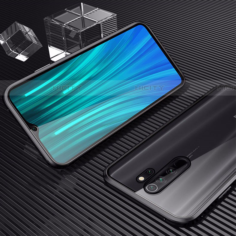 Custodia Lusso Alluminio Laterale Specchio 360 Gradi Cover per Oppo A9 (2020)