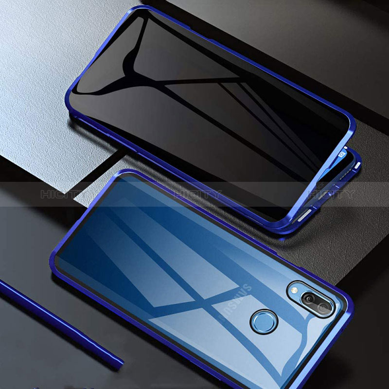 Custodia Lusso Alluminio Laterale Specchio 360 Gradi Cover per Samsung Galaxy A20