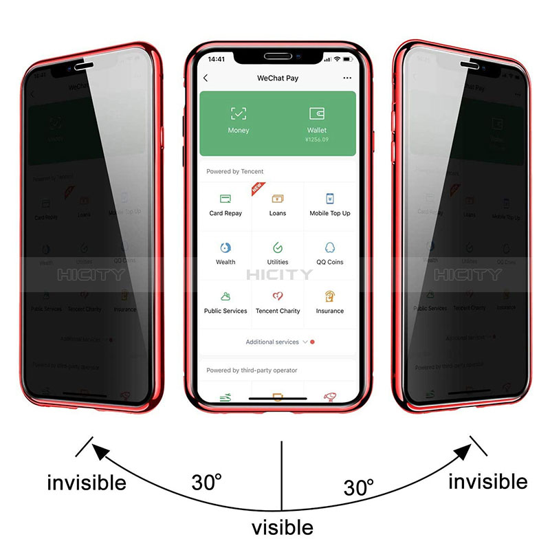 Custodia Lusso Alluminio Laterale Specchio 360 Gradi Cover per Samsung Galaxy S10 Lite