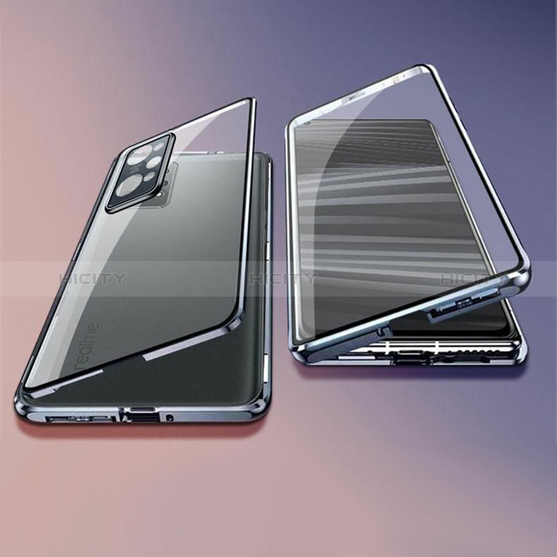 Custodia Lusso Alluminio Laterale Specchio 360 Gradi Cover per Vivo Y30 5G