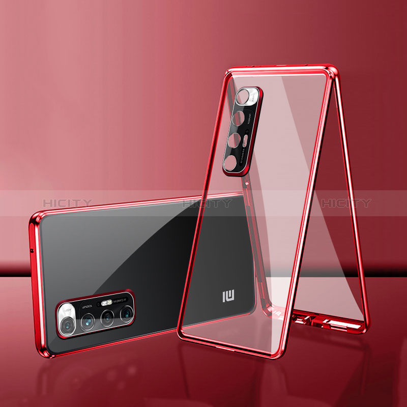 Custodia Lusso Alluminio Laterale Specchio 360 Gradi Cover per Xiaomi Mi 10S 5G