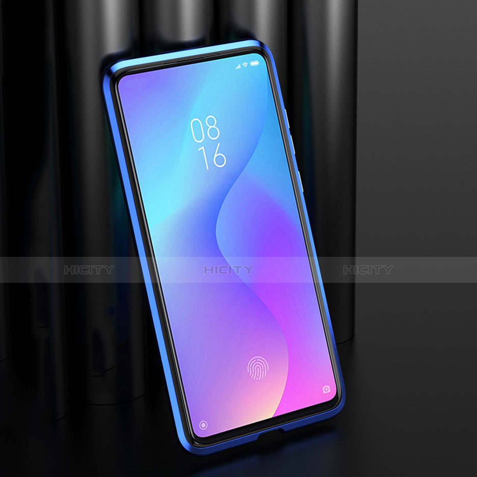 Custodia Lusso Alluminio Laterale Specchio 360 Gradi Cover per Xiaomi Mi 9T Pro