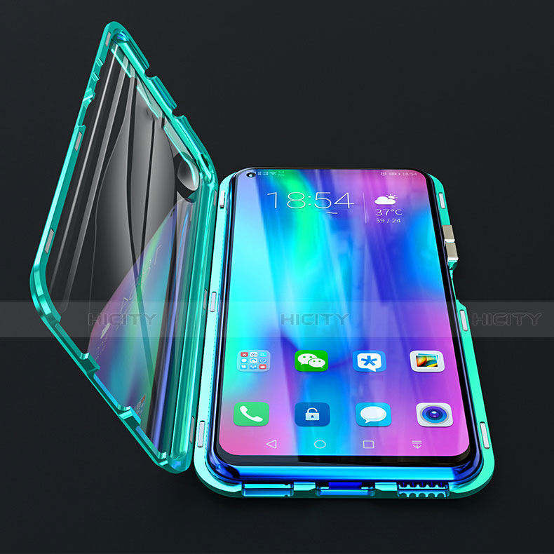 Custodia Lusso Alluminio Laterale Specchio 360 Gradi Cover T01 per Huawei Honor 20