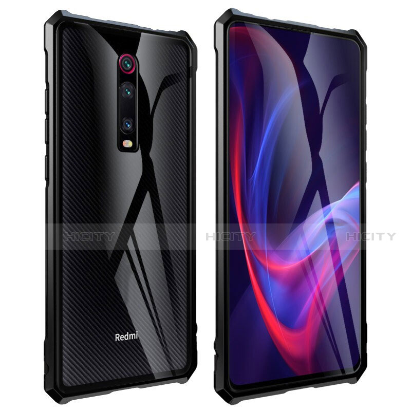 Custodia Lusso Alluminio Laterale Specchio 360 Gradi Cover T01 per Xiaomi Redmi K20