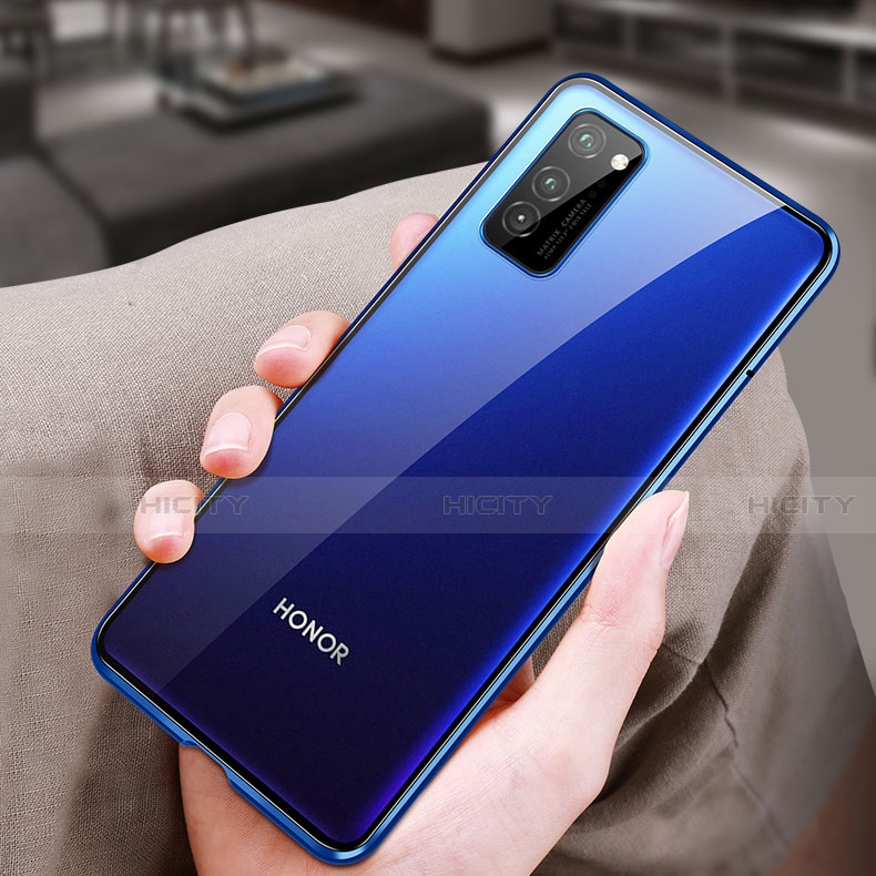 Custodia Lusso Alluminio Laterale Specchio 360 Gradi Cover T02 per Huawei Honor V30 Pro 5G