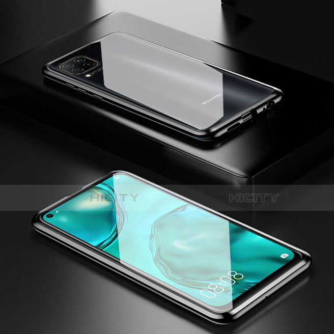 Custodia Lusso Alluminio Laterale Specchio 360 Gradi Cover T02 per Huawei Nova 6 SE