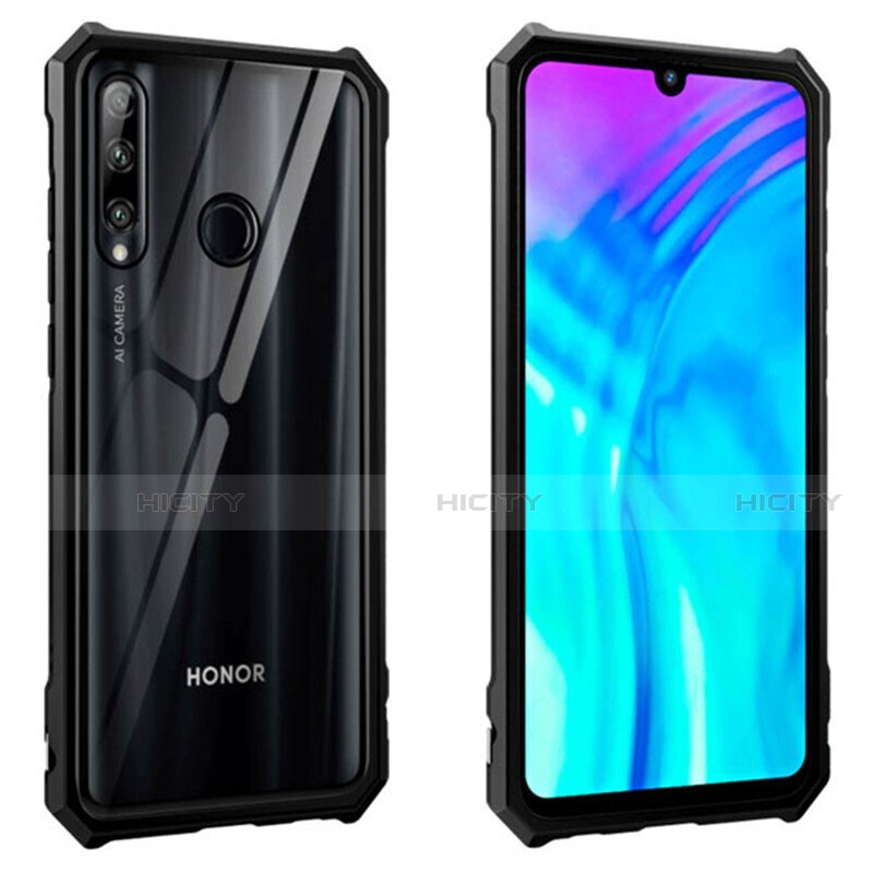 Custodia Lusso Alluminio Laterale Specchio 360 Gradi Cover T02 per Huawei P Smart+ Plus (2019)