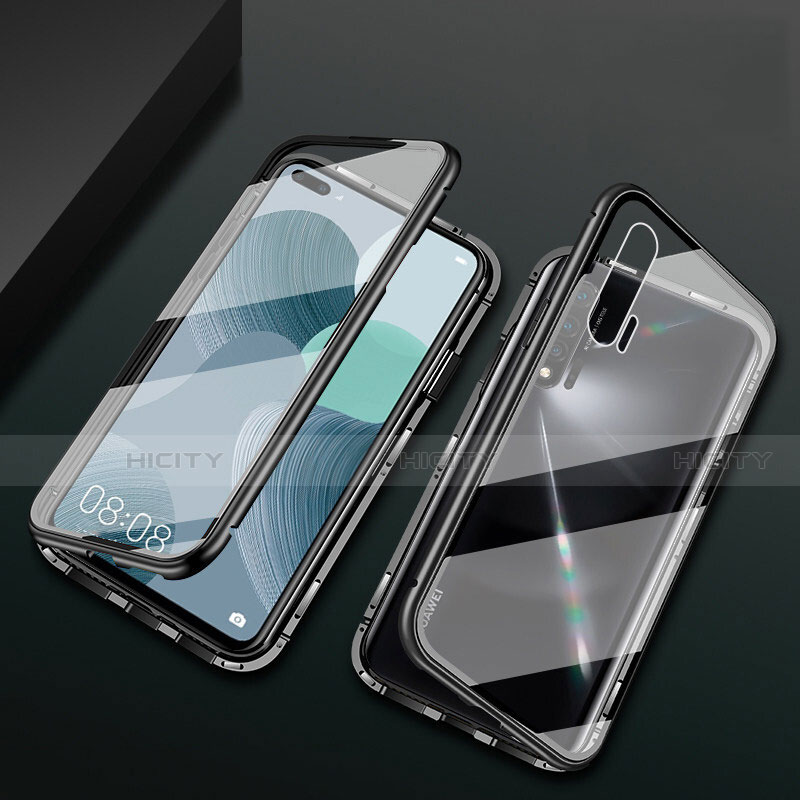 Custodia Lusso Alluminio Laterale Specchio 360 Gradi Cover T03 per Huawei Nova 6