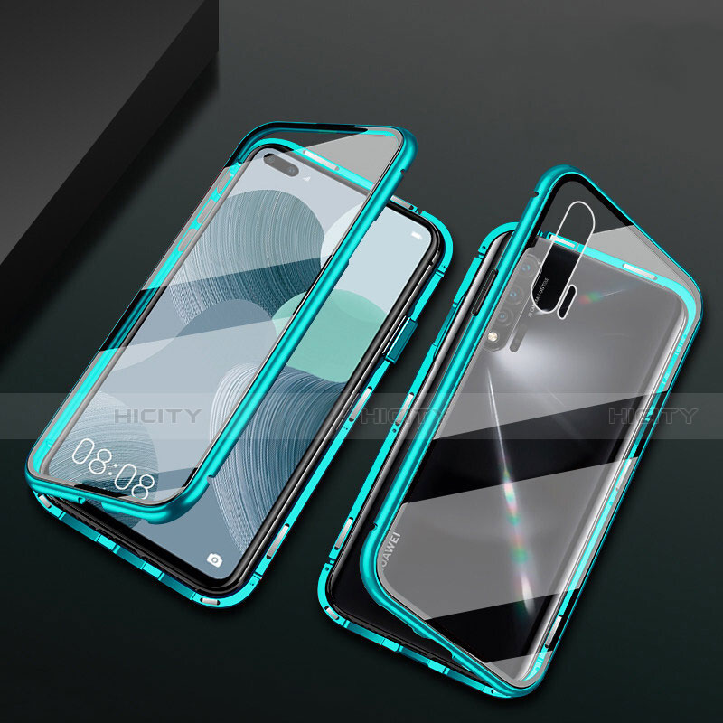 Custodia Lusso Alluminio Laterale Specchio 360 Gradi Cover T03 per Huawei Nova 6