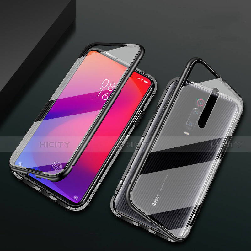 Custodia Lusso Alluminio Laterale Specchio 360 Gradi Cover T03 per Xiaomi Redmi K20