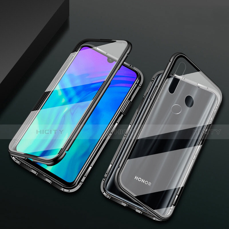 Custodia Lusso Alluminio Laterale Specchio 360 Gradi Cover T04 per Huawei Honor 10i