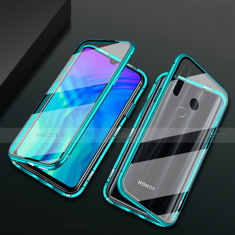 Custodia Lusso Alluminio Laterale Specchio 360 Gradi Cover T04 per Huawei Honor 10i