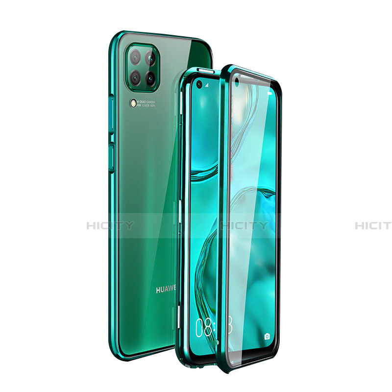 Custodia Lusso Alluminio Laterale Specchio 360 Gradi Cover T04 per Huawei Nova 6 SE