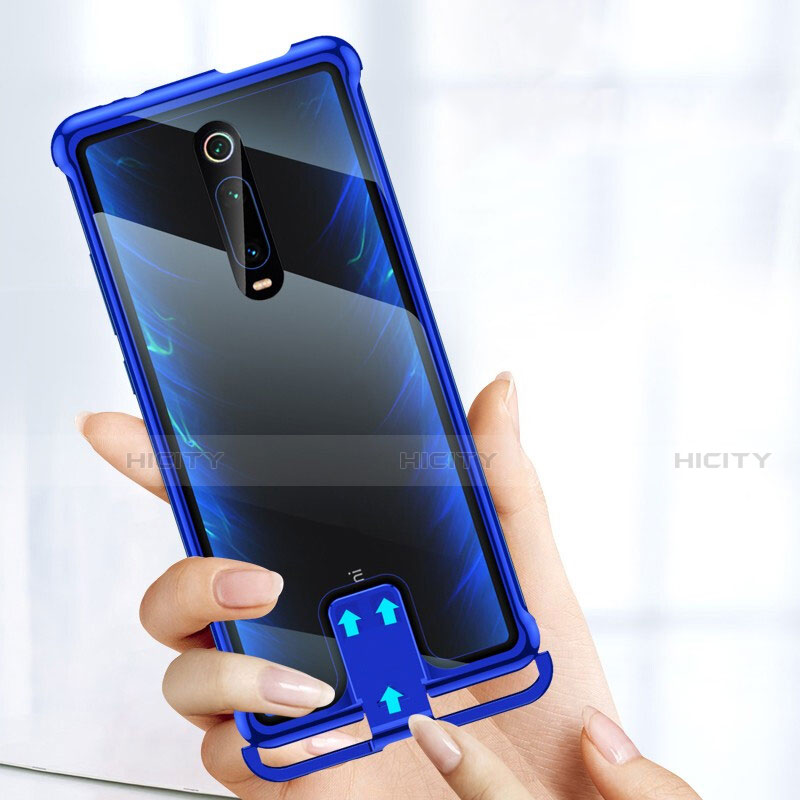 Custodia Lusso Alluminio Laterale Specchio 360 Gradi Cover T05 per Xiaomi Mi 9T Pro