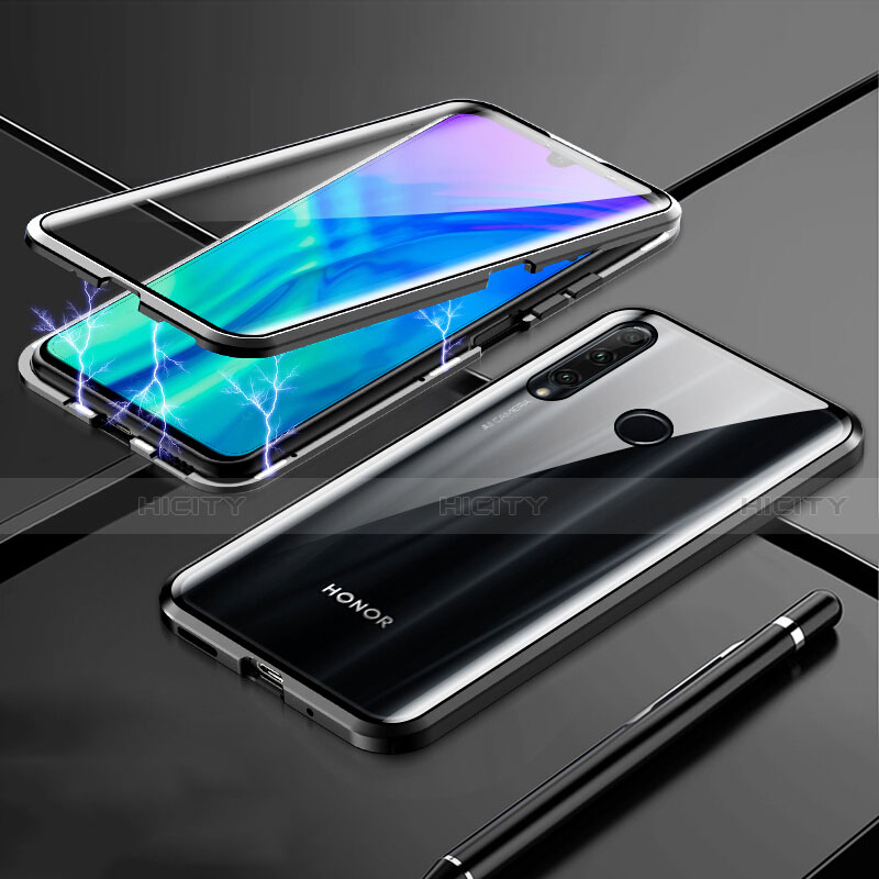 Custodia Lusso Alluminio Laterale Specchio 360 Gradi Cover T07 per Huawei Honor 10i