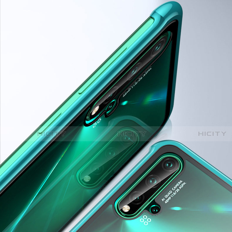 Custodia Lusso Alluminio Laterale Specchio 360 Gradi Cover T07 per Huawei Honor 20