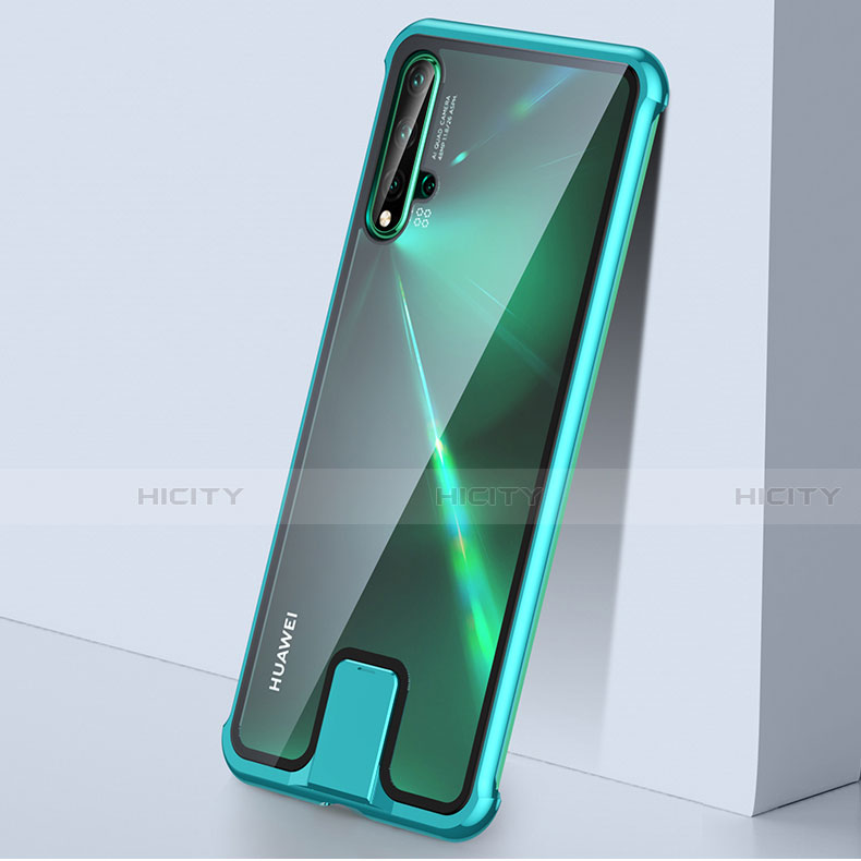 Custodia Lusso Alluminio Laterale Specchio 360 Gradi Cover T07 per Huawei Honor 20