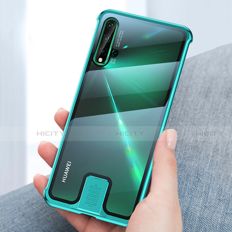 Custodia Lusso Alluminio Laterale Specchio 360 Gradi Cover T07 per Huawei Nova 5