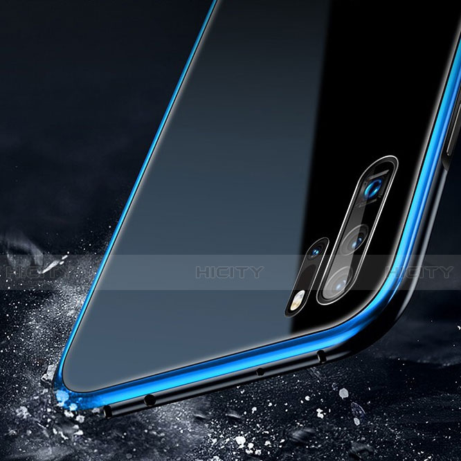 Custodia Lusso Alluminio Laterale Specchio Cover M03 per Huawei P30 Pro